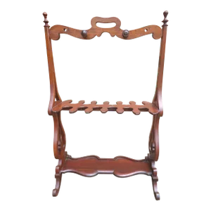 Early American Style Mahogany Riding Boot Rack