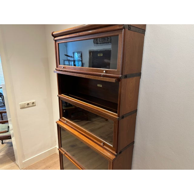Antique Bookcase from Globe Wernicke, 1890s, Set of 5 For Sale - Image 5 of 8