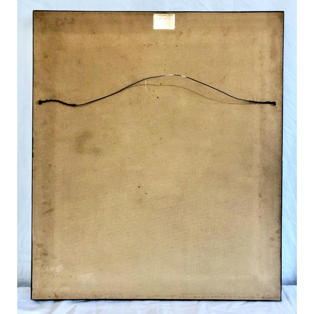 Late 20th-Century Portrait of a New Mexico Man, by Dirk Van Driest For Sale - Image 9 of 10