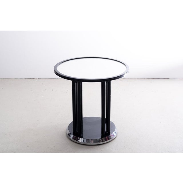 Art Nouveau Side Table & Chairs by Josef Hoffmann for Wittmann, Set of 3 For Sale - Image 11 of 18