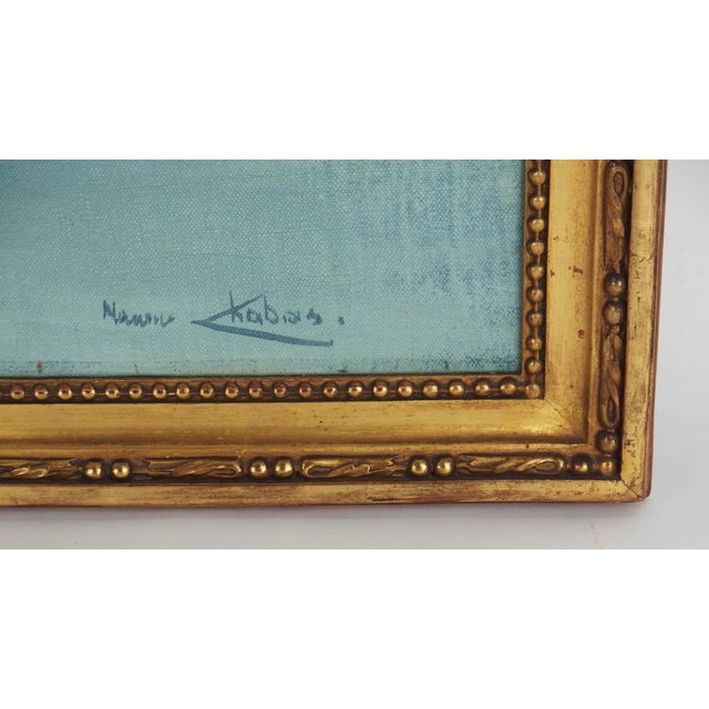 Maurice Chabas, River Landscape, 1890s-1910s, Oil on Canvas, Framed For Sale - Image 6 of 9