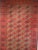 Vintage Turkmen Rug, Hand-Knotted Wool, Allover Geometric Pattern, Pistachio Green & Red, 4x8 For Sale - Image 11 of 18