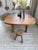 Constructivist Round Pine Table, 1950s For Sale - Image 15 of 18