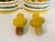 1970s Vintage 1970s Italian Ceramic Oil & Vinegar Cruet Set W/ Lemons and Green Leaves, 3 PCS For Sale - Image 5 of 9