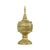 Large Golden Wooden Offering Bowl, 1950s For Sale - Image 3 of 13
