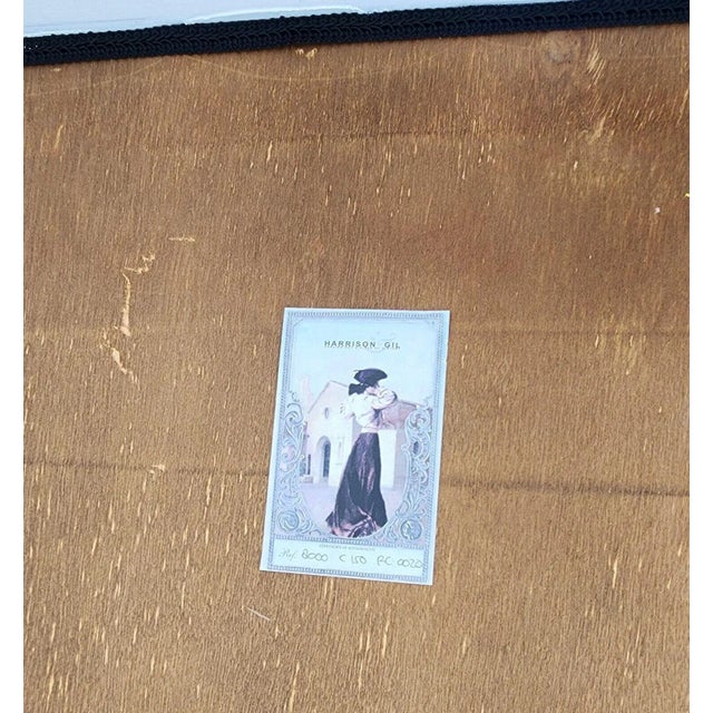 Carved Wood Mirror by Harrison & Gil For Sale - Image 11 of 12