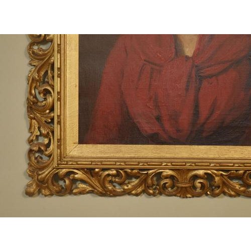 Grant, Portrait of a Lady, Oil on Canvas, Framed For Sale - Image 4 of 6