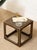 Late 20th Century Vintage Black & Gold Textured Side Table For Sale - Image 5 of 10