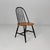 Swedish mid-century modern teak chairs by Haga Fors, 1950s Set of chairs made entirely of wood. The backrest is high and...