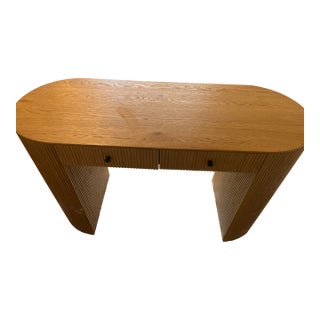 Modern Ellington Oak Desk For Sale