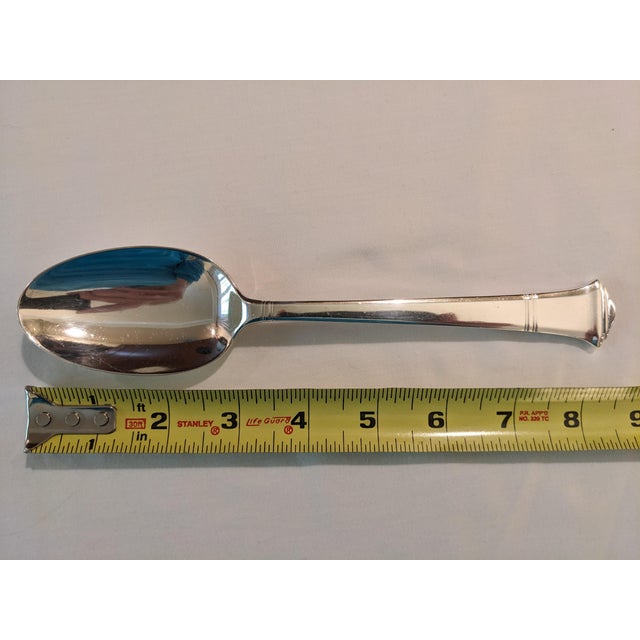 Silver Sterling Silver Tiffany "Windham" Serving Spoon Tablespoon, No Monogram For Sale - Image 8 of 11