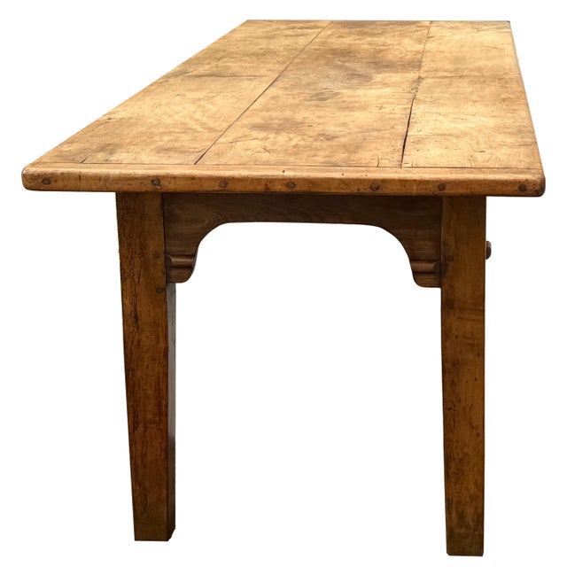 19th Century Large Antique French Farmhouse Dining Table, 1820 For Sale - Image 5 of 15