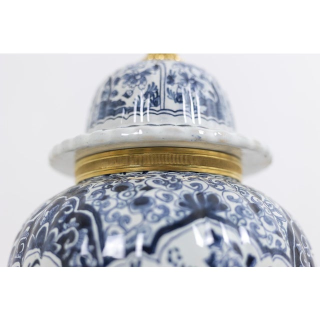 Earthenware and Bronze Lamps, 1880s, Set of 2 For Sale - Image 3 of 13