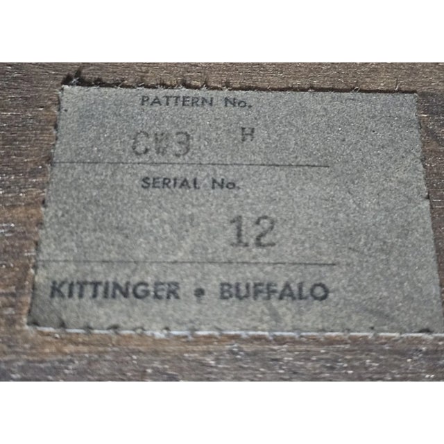 Mid 20th Century Kittinger Williamsburg Chippendale Style Mahogany Hall Table Game Table Cw 3 For Sale - Image 10 of 11
