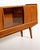 1950s Scandinavian Teak Sideboard with Glass Door, 1950s For Sale - Image 5 of 11