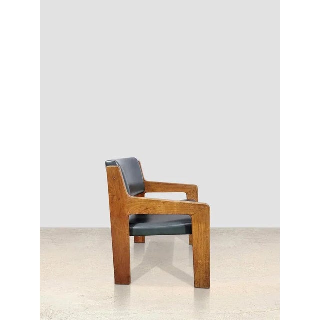 Freijo Armchair in Black For Sale - Image 3 of 5