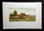 Impressionist Roger Hebbelinck Hand Signed Vintage Aquatint Etching Country House For Sale - Image 3 of 8