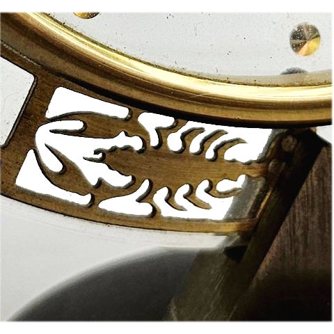 1970s 1970s Rare Midcentury Zodiac Clock by the German Company, Atlanta. For Sale - Image 5 of 5