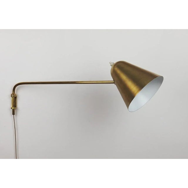 1950s Wall Lamp by Jacques Biny, 1950s For Sale - Image 5 of 13