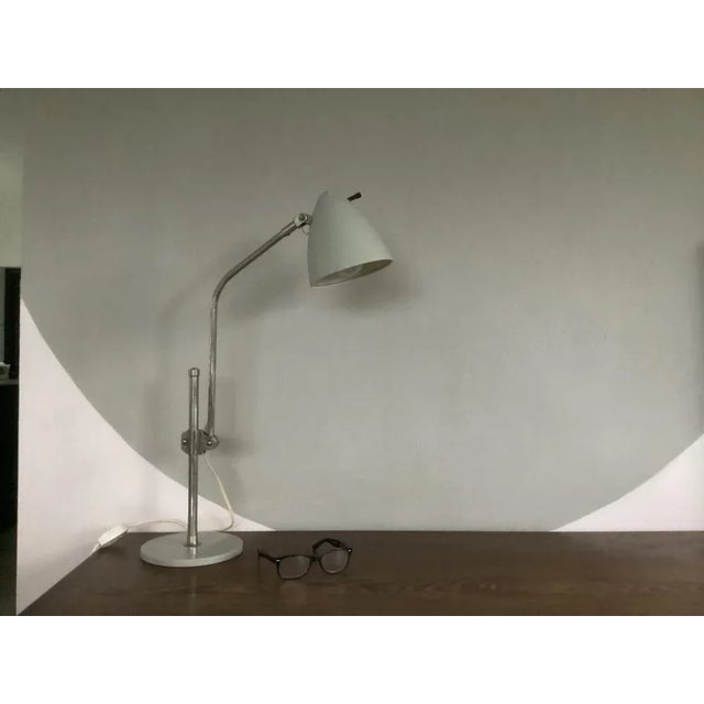 Desk Table Lamp by H. Th. J. A. Busquet for Hala, Netherlands, 1950s For Sale - Image 4 of 9