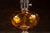1970s Hollywood Regency Amber Glass Waterfall Table Lamp For Sale In Chicago - Image 6 of 7
