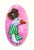 Lucy Questions the Longevity of Her Slightly Used Hat by Corina St.Martin|Acrylic & Modeling Paste on Birch featuring a goose with a donut on its head For Sale