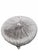 Wood Hollywood Regency Carved Round Ottoman For Sale - Image 7 of 7