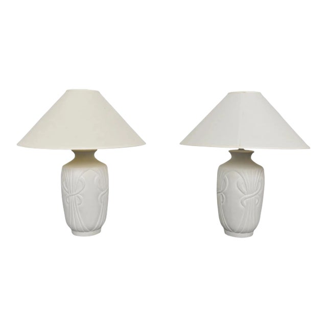 Post Modern Table Lamps by Sunset - A Pair For Sale