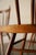 1960s Set of 6 George Nakashima Studio Style Straight Back Chairs Solid Cherry For Sale - Image 6 of 12