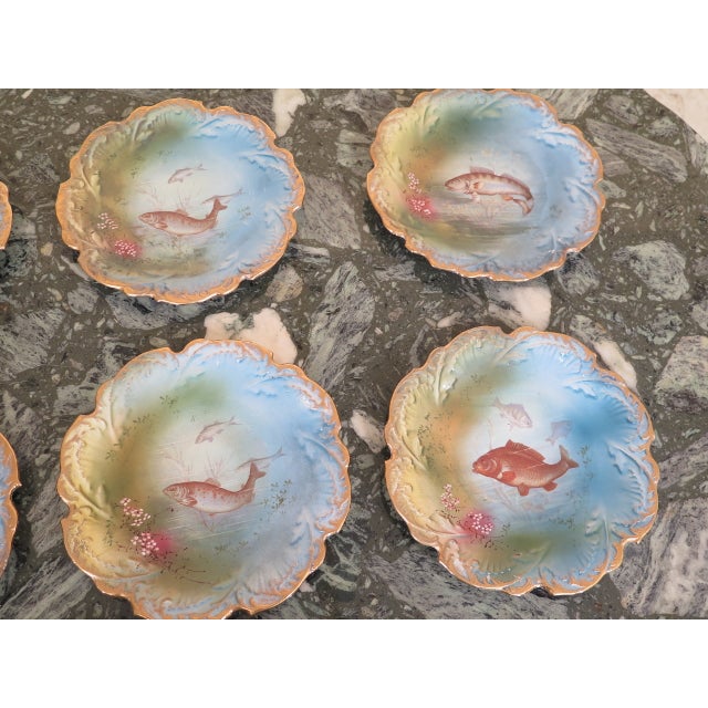 Decorative Fish Platter & Plate Set 9 Piece Chairish
