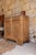 Antique Art Deco Low Sideboard in Oak and Gray Marble This Art Deco low sideboard captivates with its balanced...
