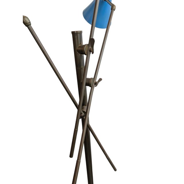Mid-Century Modern Three-Arm Floor Lamp, 1950s For Sale - Image 4 of 11