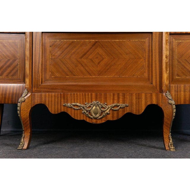 Mid-Century Baroque Style Showcase Cupboard For Sale - Image 4 of 16