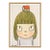 Yoshitomo Nara, Thinking My Home, 2021 - Oak Frame For Sale