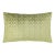 The House Of Scalamandré Petal Velvet Lumbar Pillow In Leaf For Sale