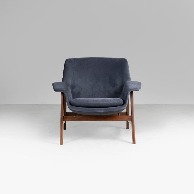 Cassina 849 Armchair by Gianfranco Frattini for Cassina, 1960, Set of 2 For Sale - Image 4 of 14