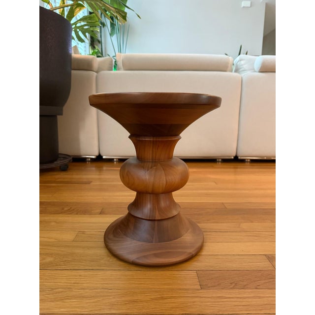Eames Turned Stools for Herman Miller — Complete Set of Three For Sale - Image 14 of 16