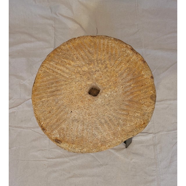 Millstone Side Table For Sale - Image 4 of 4