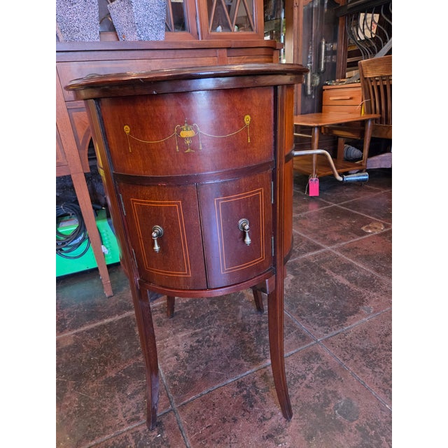 A rare and wonderful Tyrela Gramaphone Victrola like but much better sound. This model is the oval they also made a round...