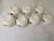 Set of 7 Dixie Dogwood Pattern Tea Cup Set by Blue Ridge Southern Pottery For Sale - Image 4 of 8