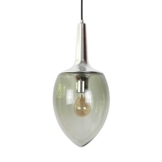 Vintage Teardrop Pendant Lamp from Peill & Putzler, Germany, 1960s For Sale