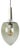 Vintage Teardrop Pendant Lamp from Peill & Putzler, Germany, 1960s For Sale
