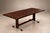 Extendible Brazilian Modern Dining Table in Rosewood with Chrome Details, Att. to Jorge Zalszupin, Brazil, 1960s For Sale - Image 9 of 17