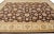 Early 21st Century Modern Peshawar Brown Handmade Wool Rug With Palmettes Motif For Sale - Image 5 of 7