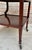 Early 20th Century Cherry Wood Serving Bar Cart with Removable Tray, 1940s For Sale - Image 10 of 15