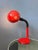 Mid-Century Space Age Flexible Red Table Lamp For Sale - Image 5 of 13