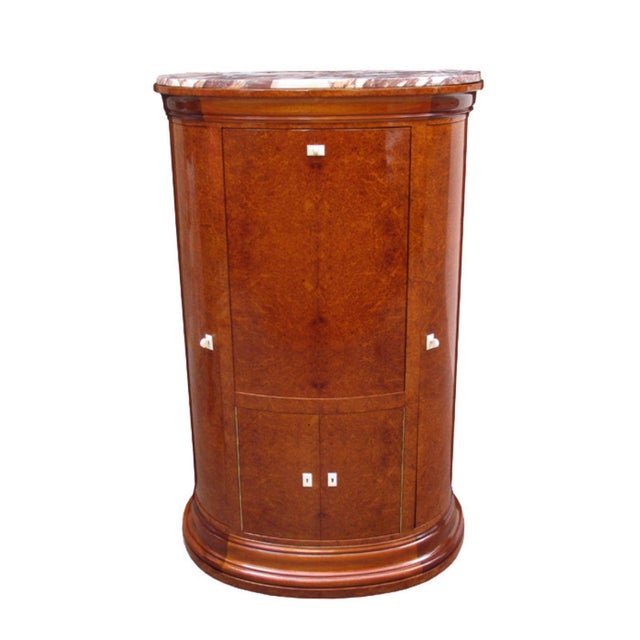 1930s Fine Art Deco Bar Cabinet For Sale In New York - Image 6 of 6