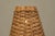 Mid-Century Table Lamp in Wrought Iron with Woven Rattan Shade, 1960s For Sale - Image 6 of 11