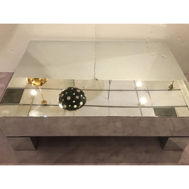 Bernhardt Contemporary Estelle Mirrored Cocktail Table Chairish