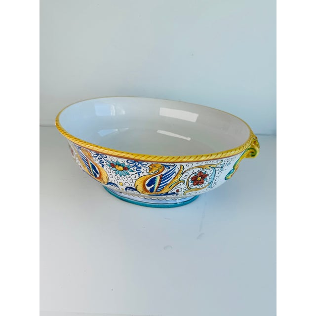 1980s 1980s Deruta Soup Tureen For Sale - Image 5 of 8